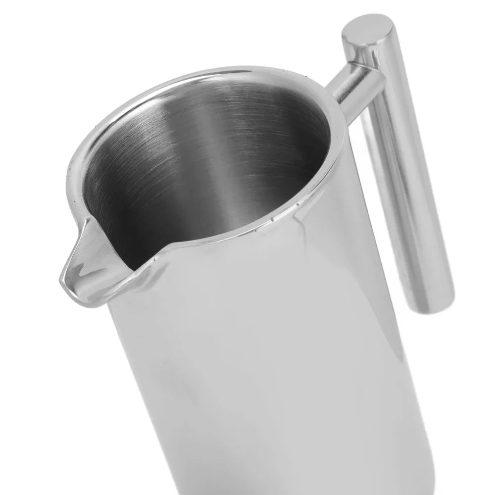 Stainless Steel French Press 27oz/34oz – Triple Filter Coffee Maker