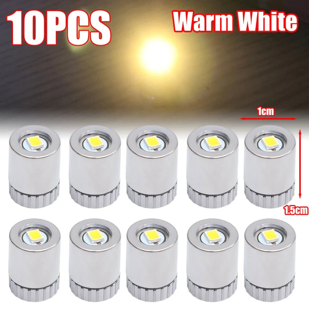 10-Pack Mini Battery-Powered LED Bulb Lights | Party Decor