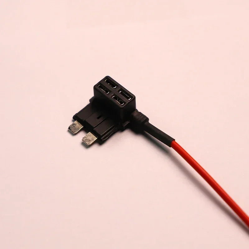 Universal Mini Blade Fuse Holder with Wire – Slim Car Fuse Plug
