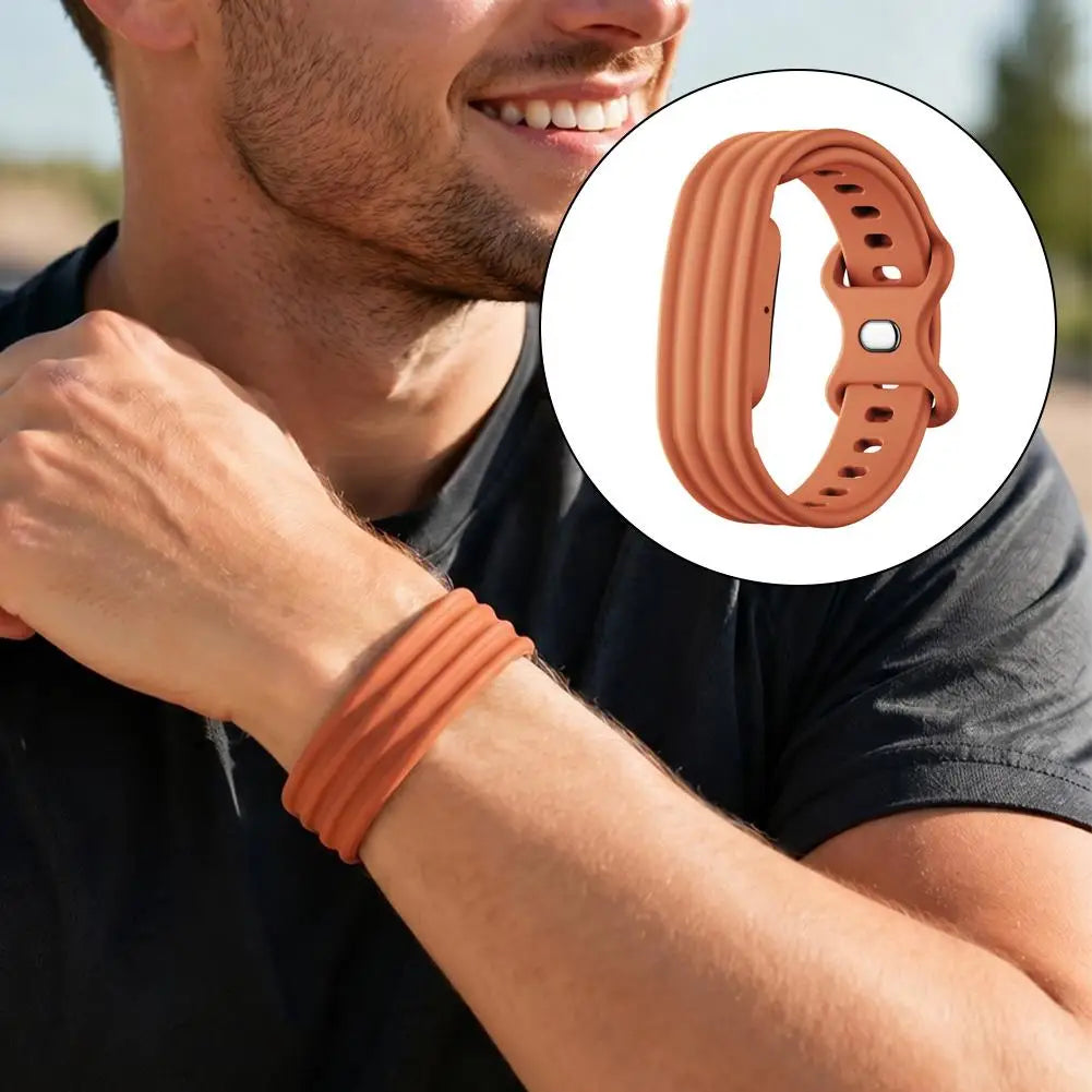 Silicone Sport Watch Band for Fitbit Air – Replacement Strap
