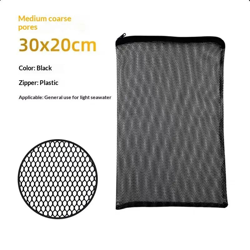 Reusable Aquarium Filter Media Bags with Zipper | Fine Mesh