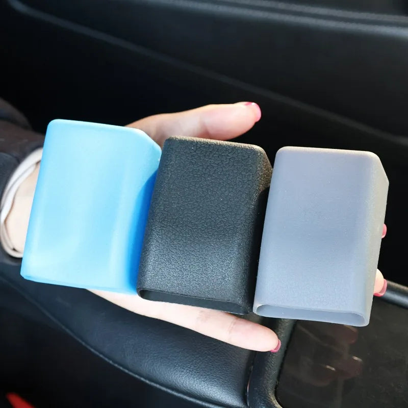 Silicone Seat Belt Buckle Cover – Universal Car Protector