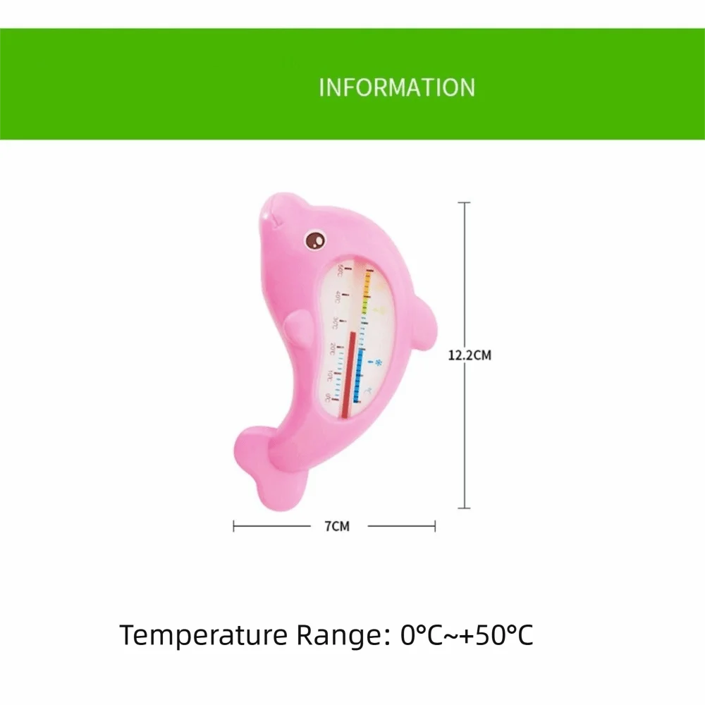 Dolphin Baby Bath Thermometer – Accurate Floating Water Gauge