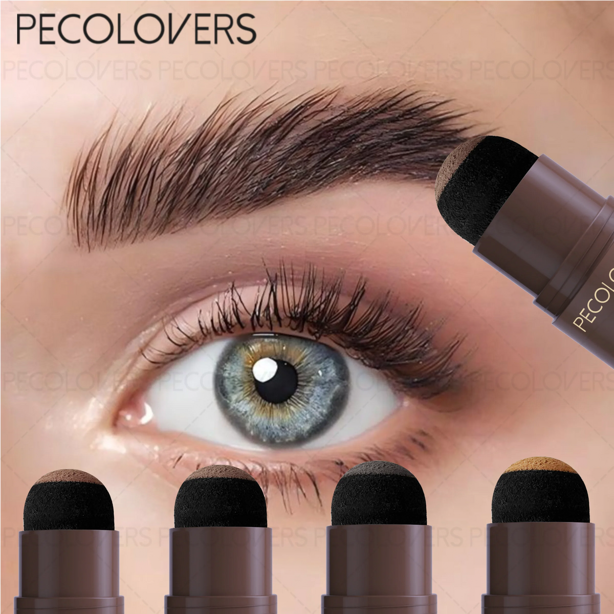Stamp Eyebrow Powder – Waterproof Brow Tint | Brown & Black