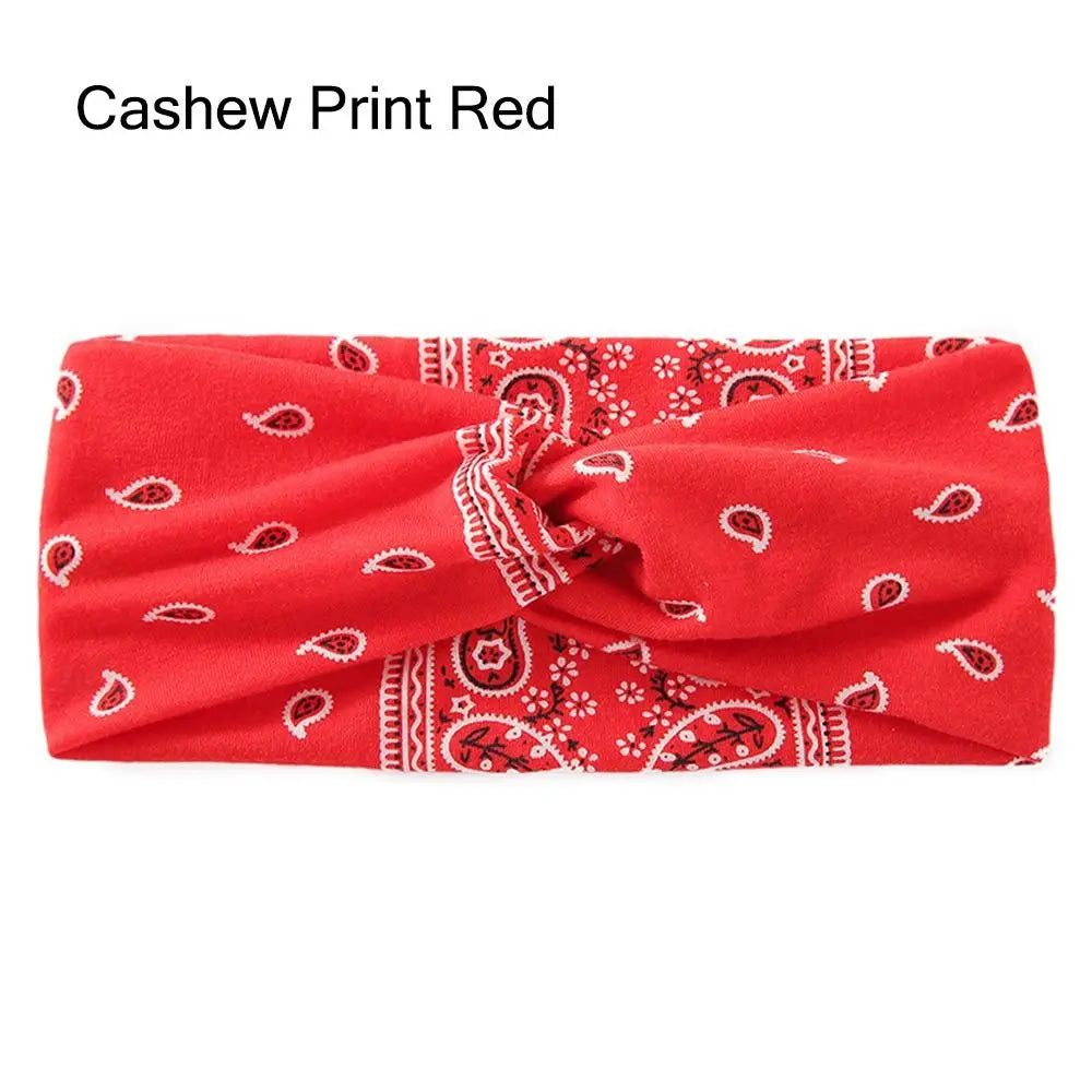 Women's Stretchy Twisted Headband – Non-Slip Yoga Sport Wrap