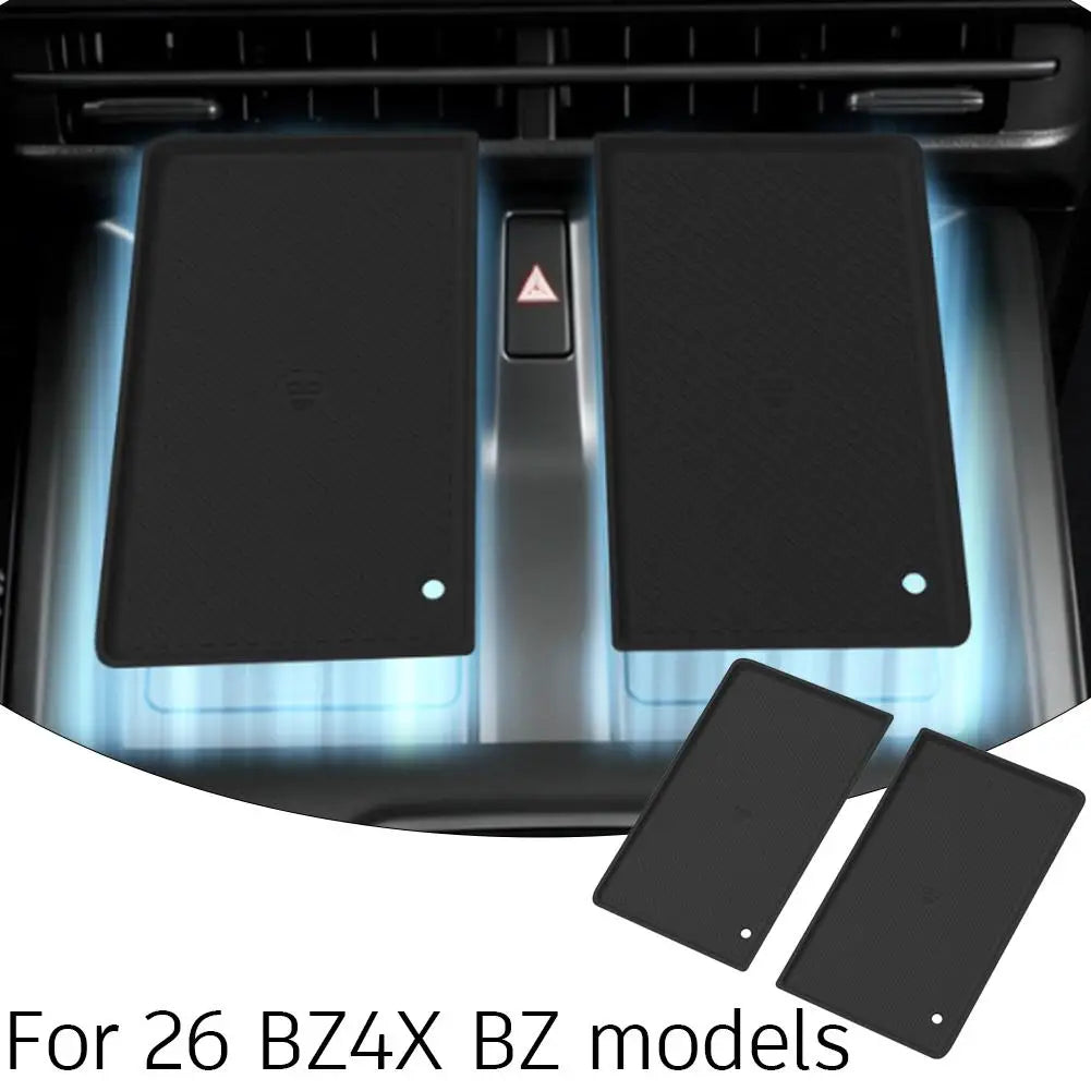 Toyota BZ4X 2026 Silicone Wireless Charging Console Mat