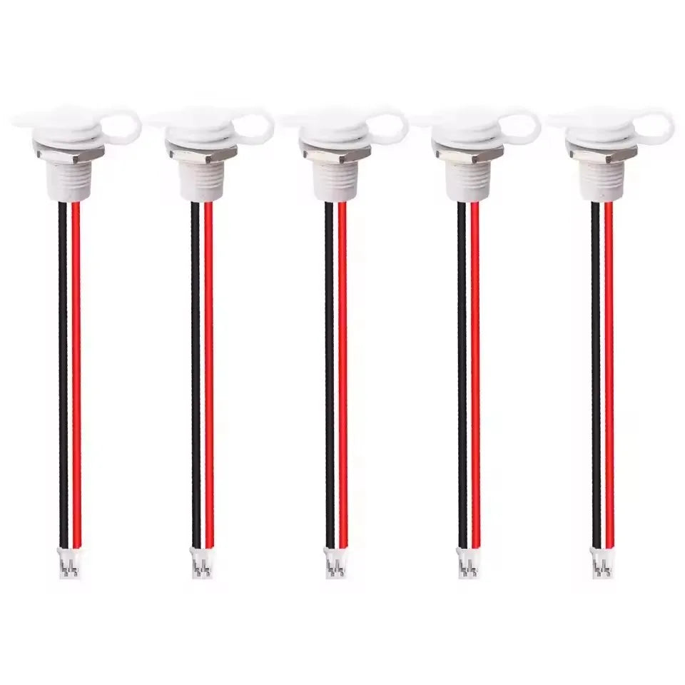 Waterproof USB-C Female Connector – Nut Lock 3A Fast Charge