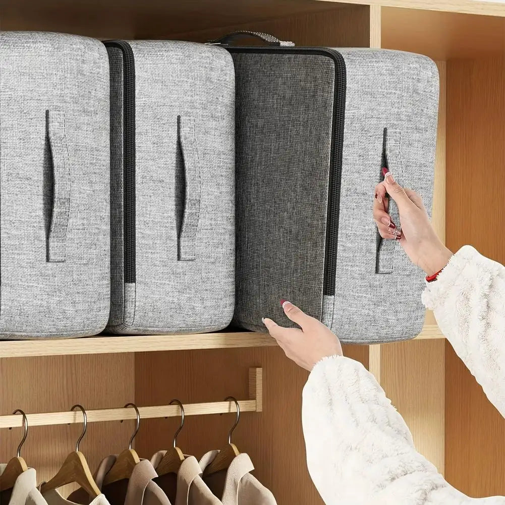 Under Bed Storage Bag – Transparent Window & Handle | 4 Sizes