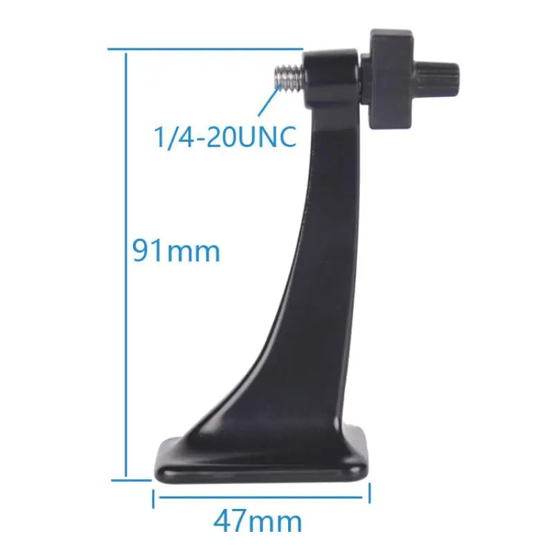 Metal Binocular Tripod Adapter | Universal 1/4" Mount Bracket