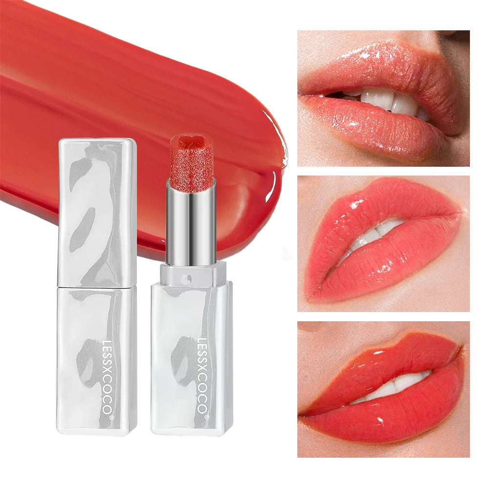 Zaidoc Heart Jelly Lip Gloss Balm – 4 Colors, Shiny & Hydrating