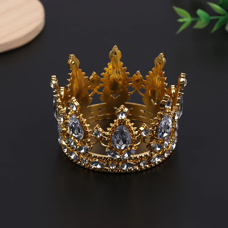 Retro Metal Crown for Cotton Dolls – Mini 1/12 Doll Tiara