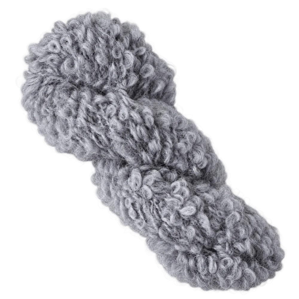 50g Soft Fluffy Loop Yarn – Solid Color Crochet Knitting Yarn