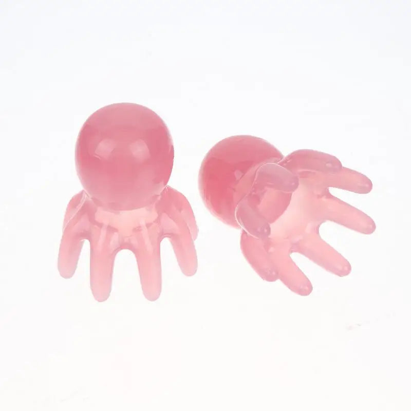 Resin Octopus Gua Sha Massage Comb – 2-Pack Scalp Tool