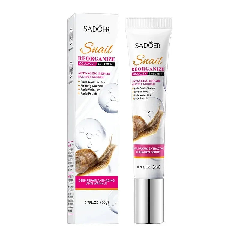 Snail Collagen Eye Cream – Firming & Brightening Eye Care
