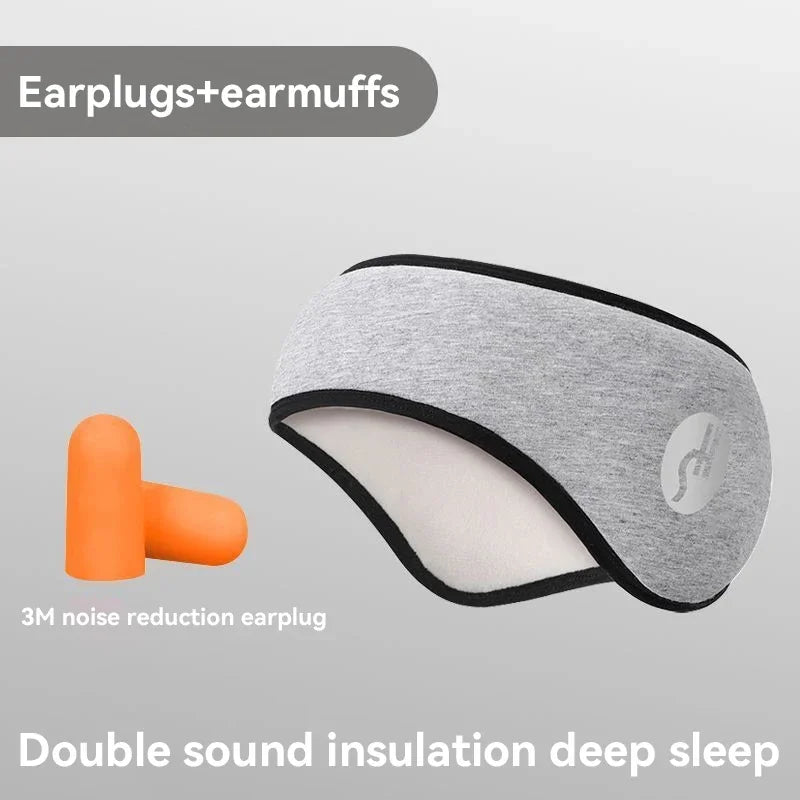 Blackout Sleep Eye Mask with Earplugs – Light & Noise Block