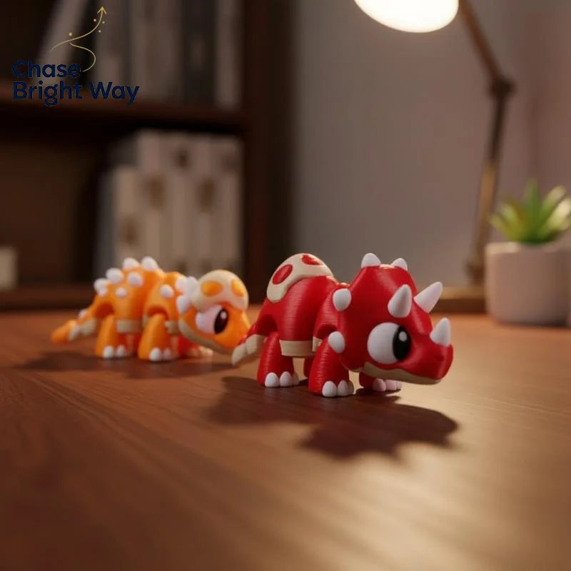 3D Printed Articulated Dinosaur Figure – Movable Joints Toy