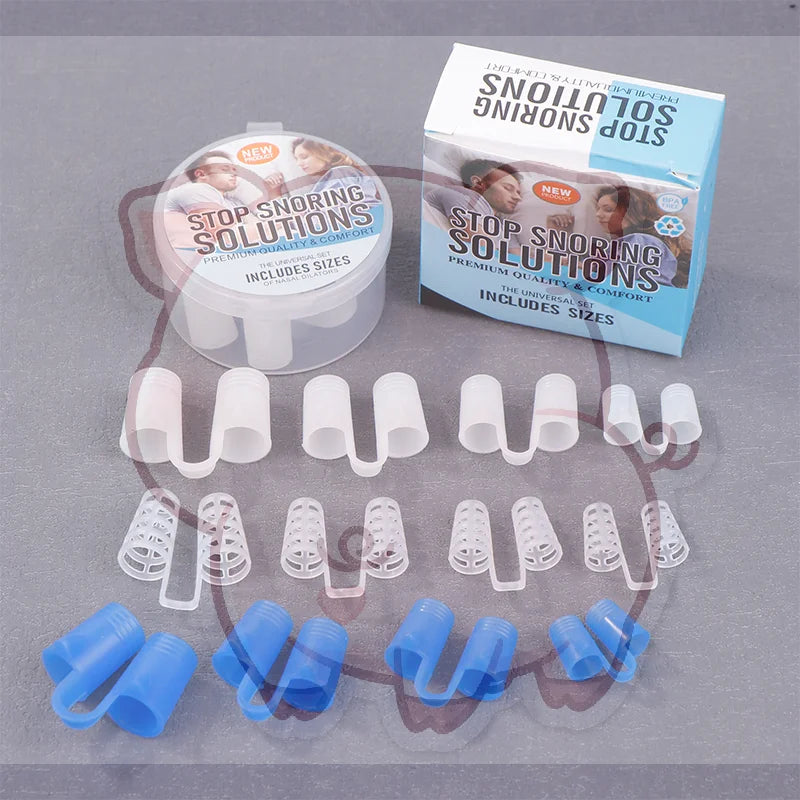 Silicone Nasal Dilators – Better Breathing & Quieter Sleep 4/8 Pcs