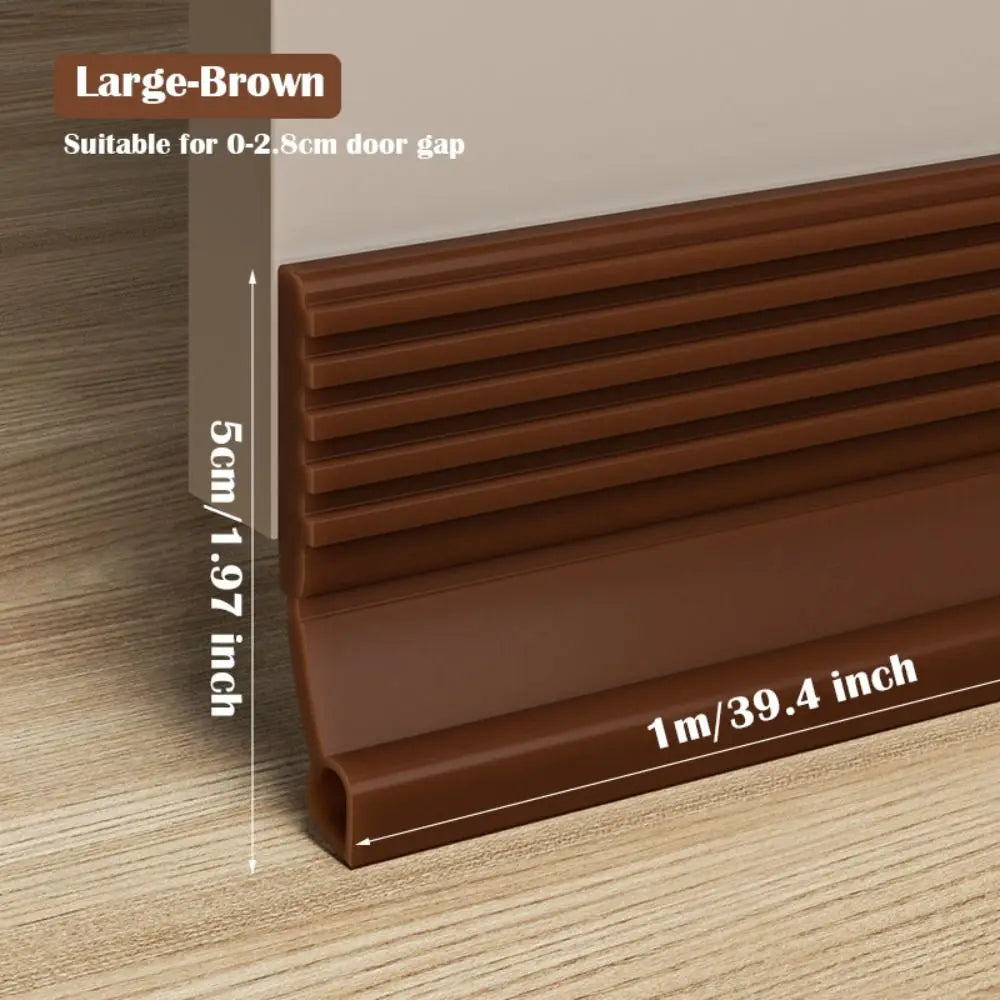 TPE Door Bottom Seal Strip – Draft & Insect Blocker 100cm