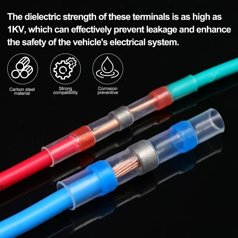 Waterproof Solder Seal Heat Shrink Wire Connectors 50/100 Pcs