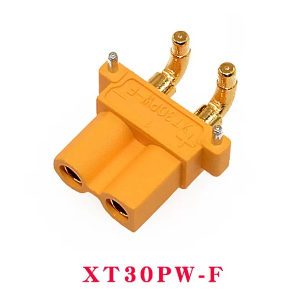 XT30PW Gold-Plated PCB Mount Power Connector – RC & LiPo