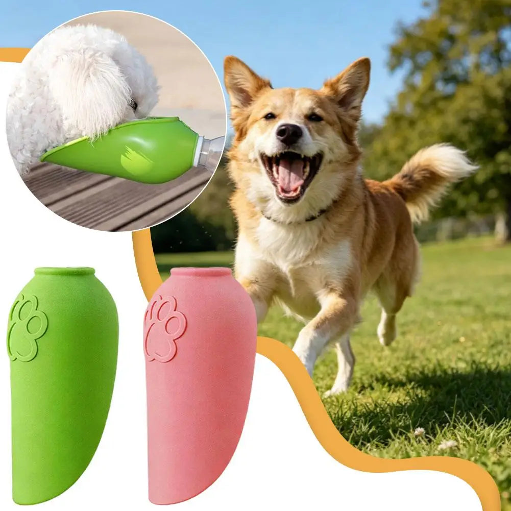 Portable Silicone Pet Travel Water Bowl for Dogs & Cats