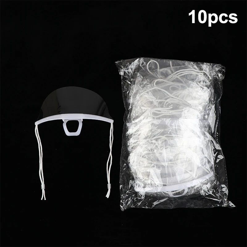 Reusable Transparent Anti-Fog Face Shield Cover – 10/20/30 Pk