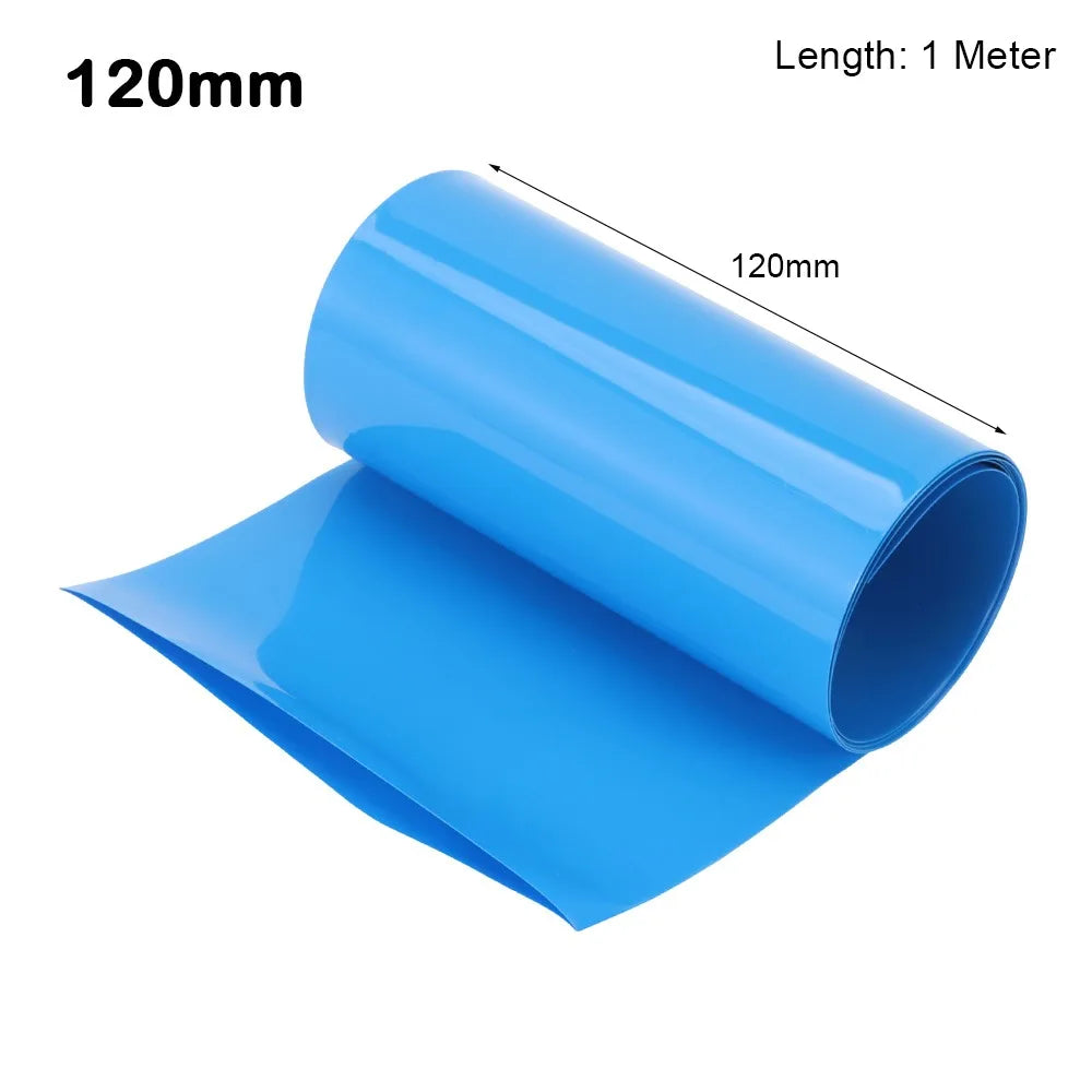 PVC Heat Shrink Tube 1M – 18650 Battery Wrap 70–200mm