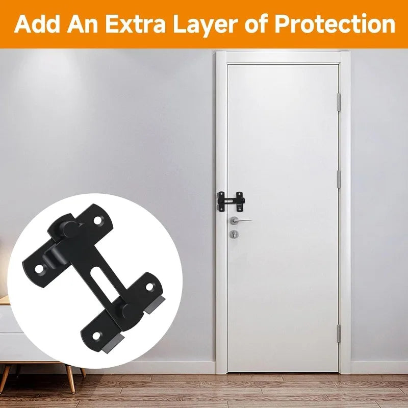 Stainless Steel Toggle Latch – Sliding Barn Door Lock Bolt