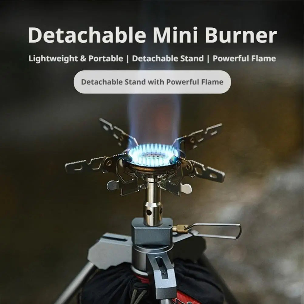 Ultralight Detachable Camping Gas Stove | Backpacking Burner