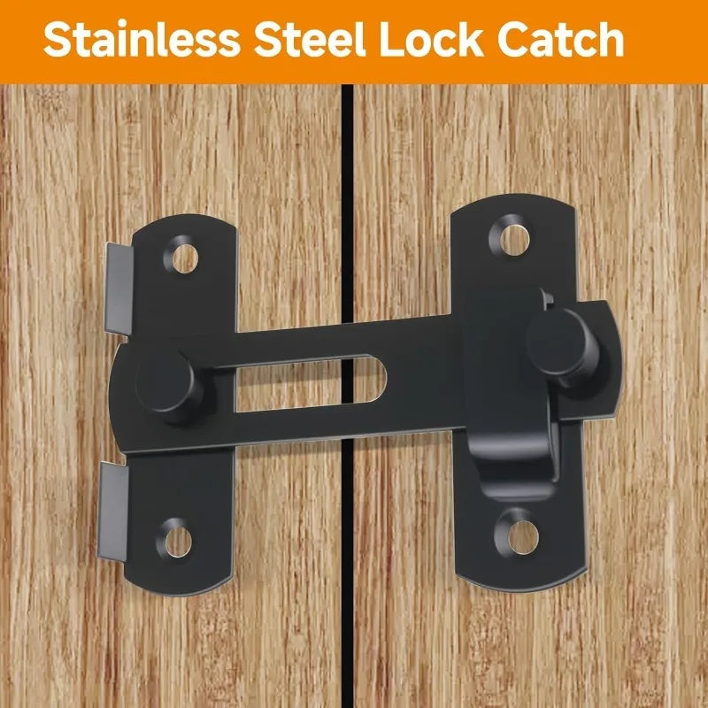 Stainless Steel Toggle Latch – Sliding Barn Door Lock Bolt