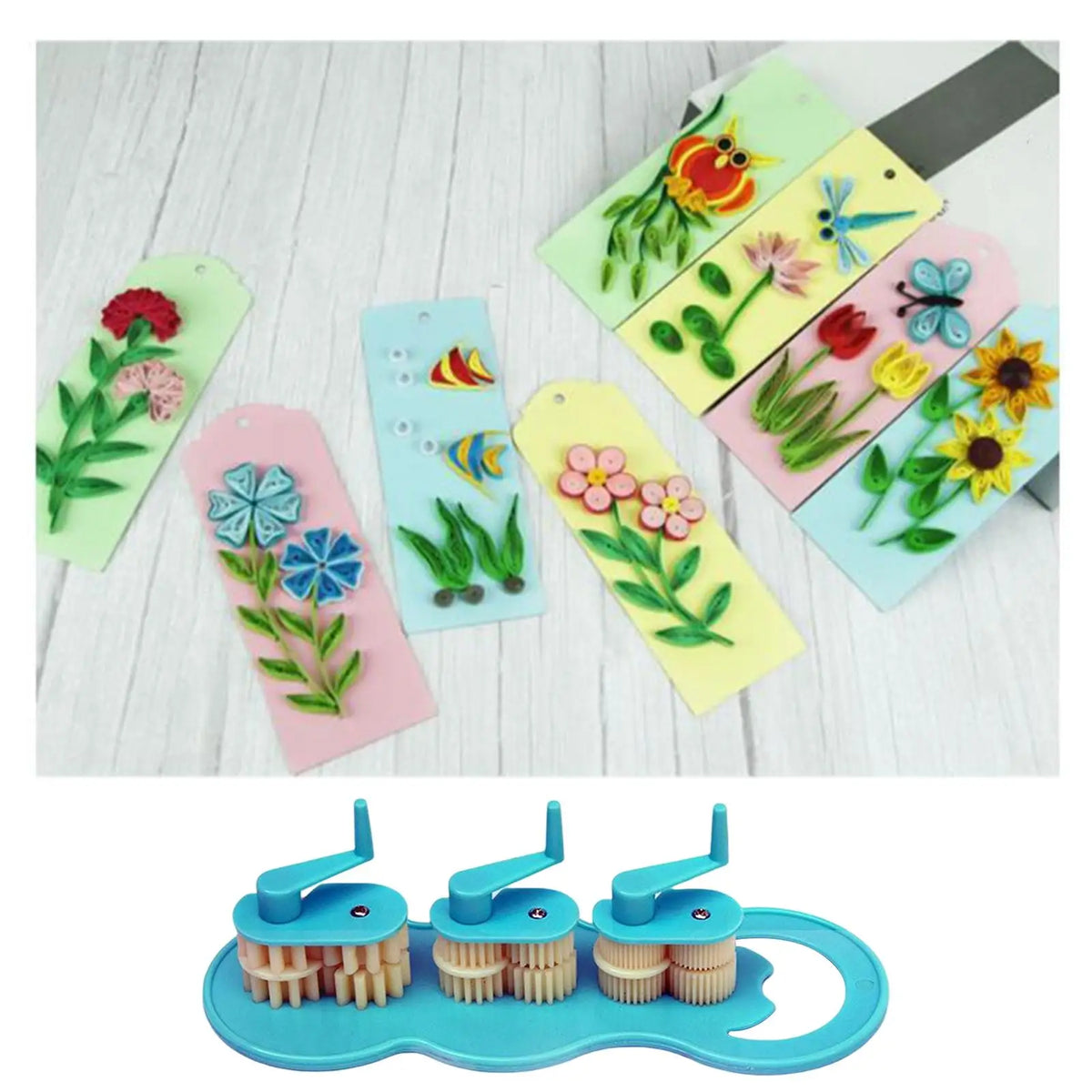 Paper Quilling Crimper Tool – Waved Paper Strip Shaper
