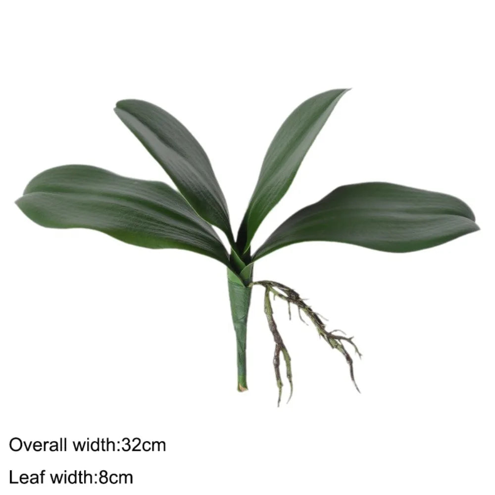 Real Touch Artificial Green Leaf Branch – Home & Floral Decor