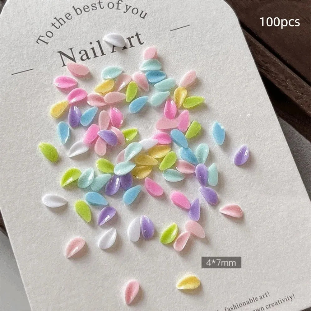 3D Flower Nail Art Charms Kit – 12-Grid DIY Sequins & Decor