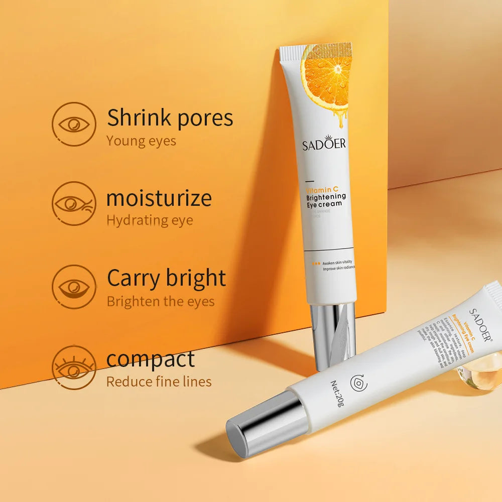 SADOER Vitamin C Eye Cream – Brightening & Firming