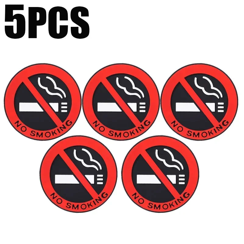 No Smoking Sign Sticker – Car Interior & Home Wall Decal