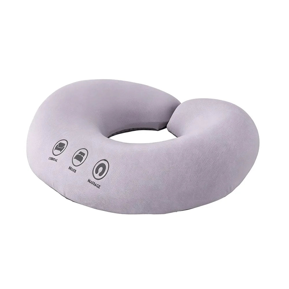 U-Shaped Memory Foam Facial Massage Pillow – Hollow Face Cushion
