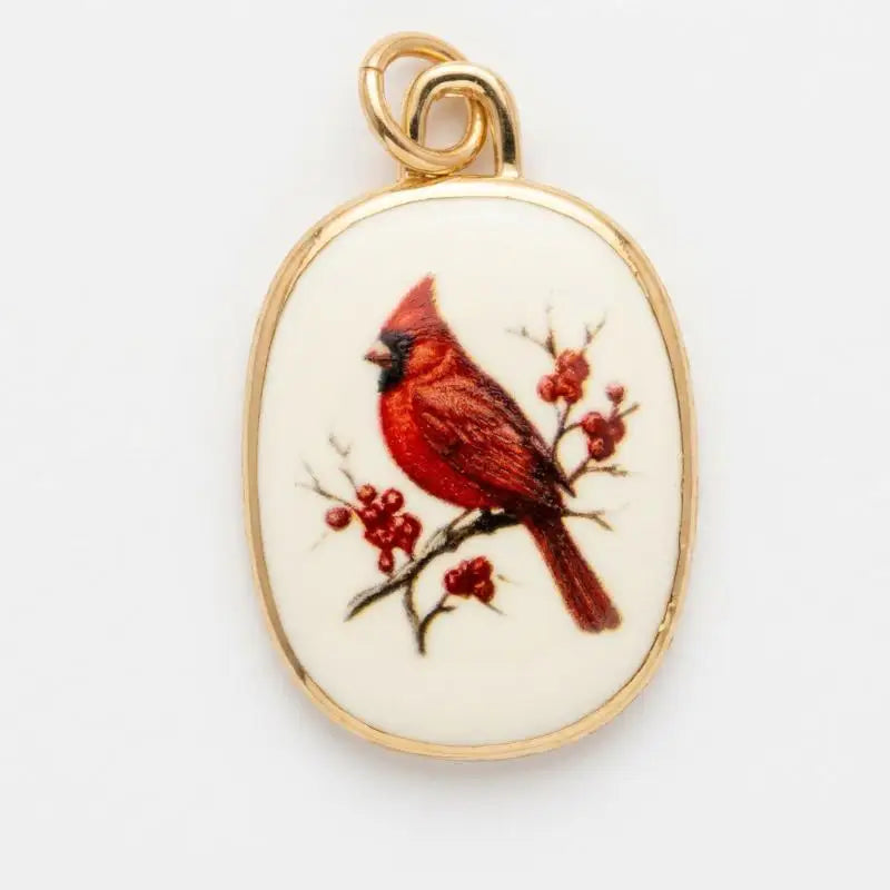Vintage Oval Enamel Copper Pendants – DIY Jewelry Charms