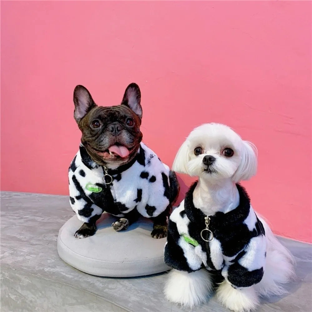 Fleece Dog Winter Coat – Windproof Warm Jacket for Small Dogs