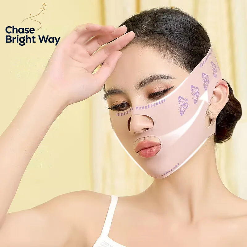 V-Line Face Shaping Band – Chin Lift & Cheek Contouring Mask