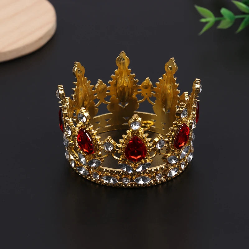 Retro Metal Crown for Cotton Dolls – Mini 1/12 Doll Tiara