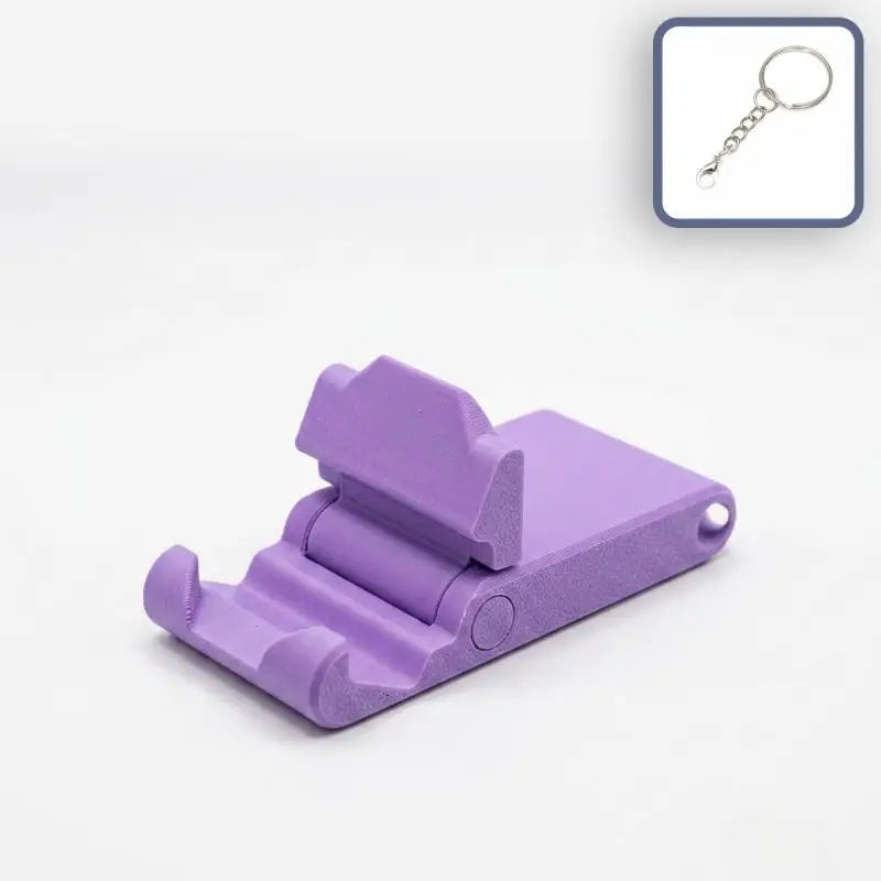 Portable Keychain Phone Stand – Mini Foldable Mobile Holder
