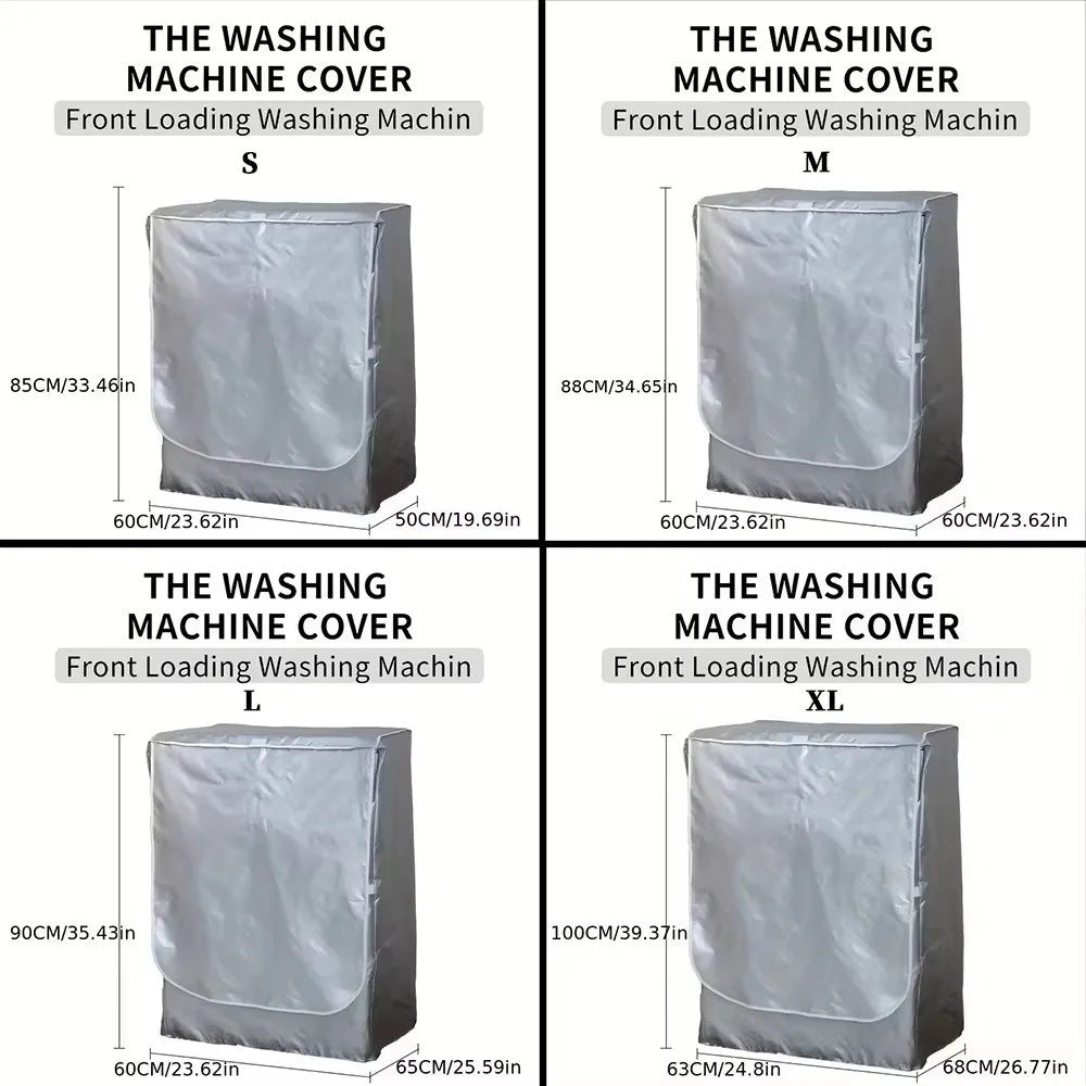 Universal Drum Washing Machine Cover – Waterproof & UV Resistant