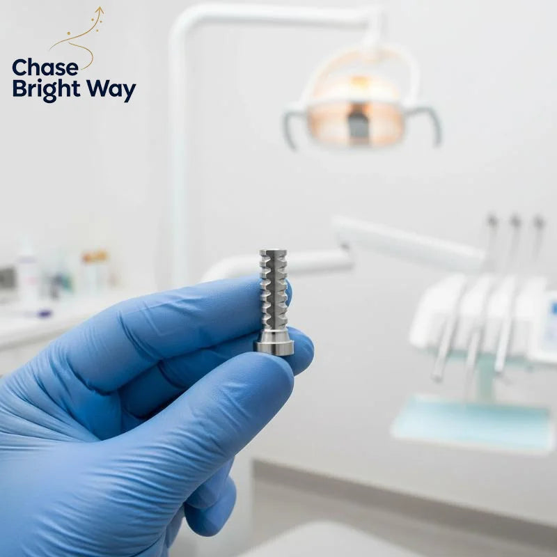 Titanium 4.8mm Temp Dental Abutment | Nobel Biocare Compatible