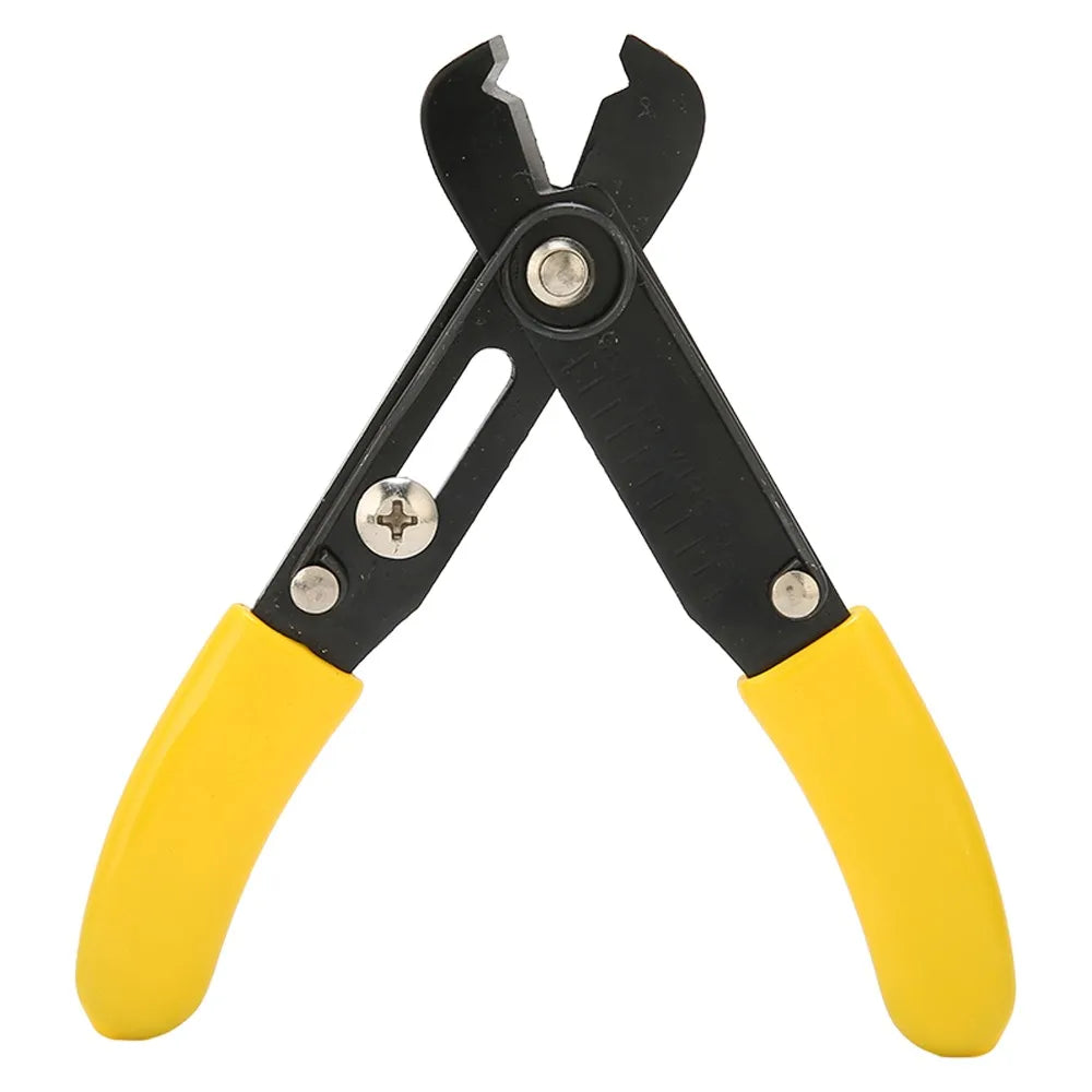 Yellow Wire Stripper Cutter Pliers – Alloy Jewelry Making Tool
