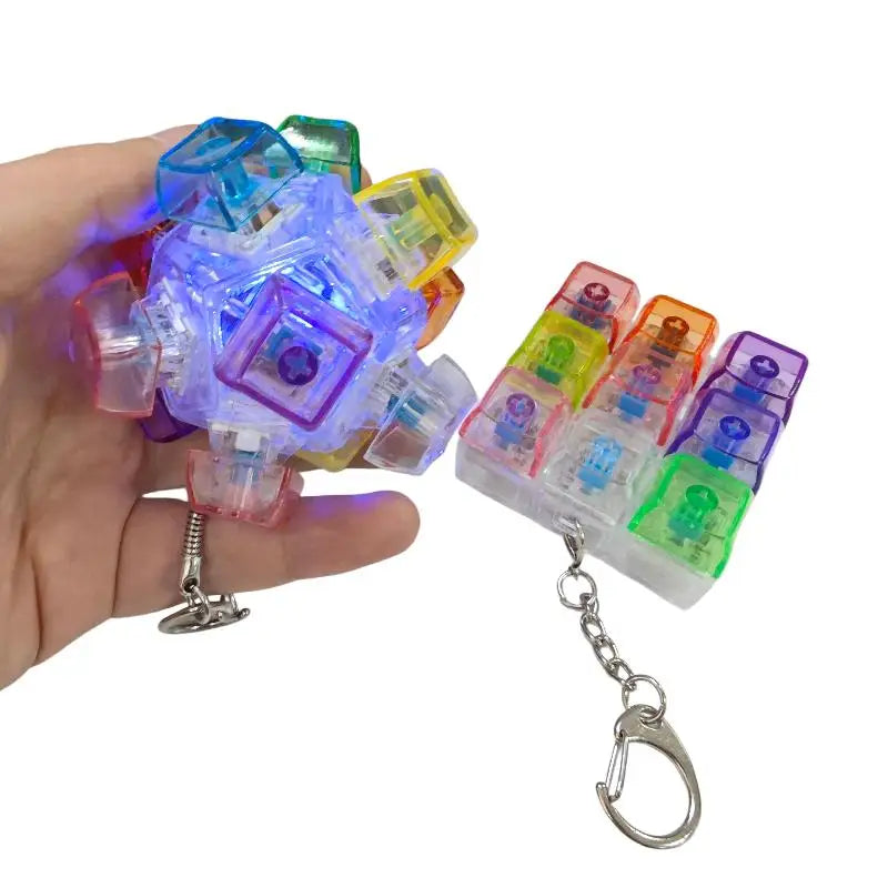 Spherical Square Fidget Keyboard Toy – Focus Cube for Adults
