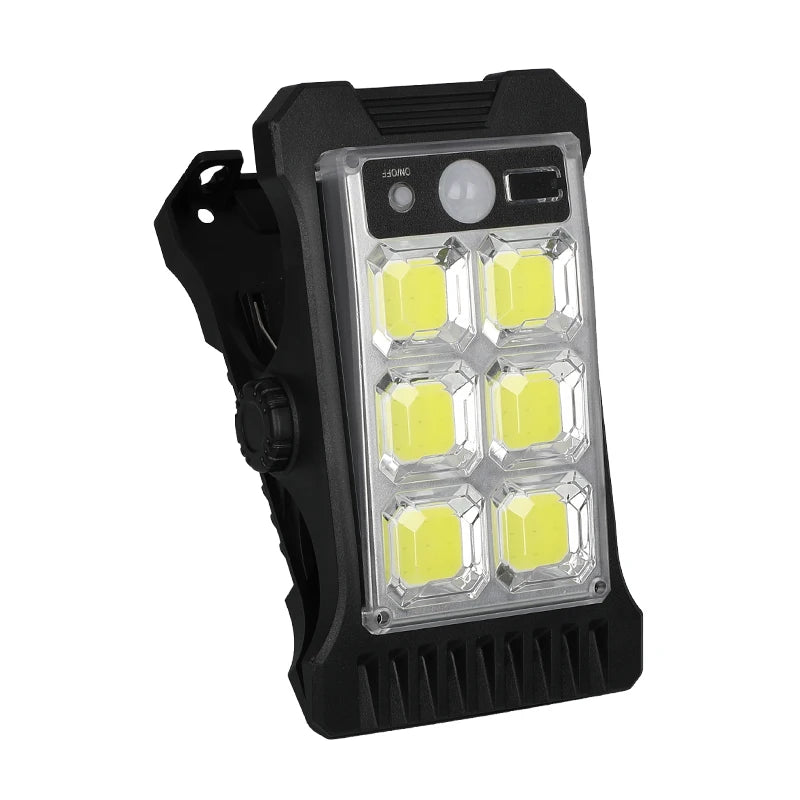 LED Solar Clip Light – Motion Sensor Outdoor Garden Lamp