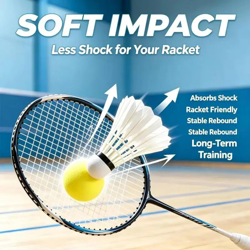 Solo Badminton Trainer Rebound Ball – Single Player Practice