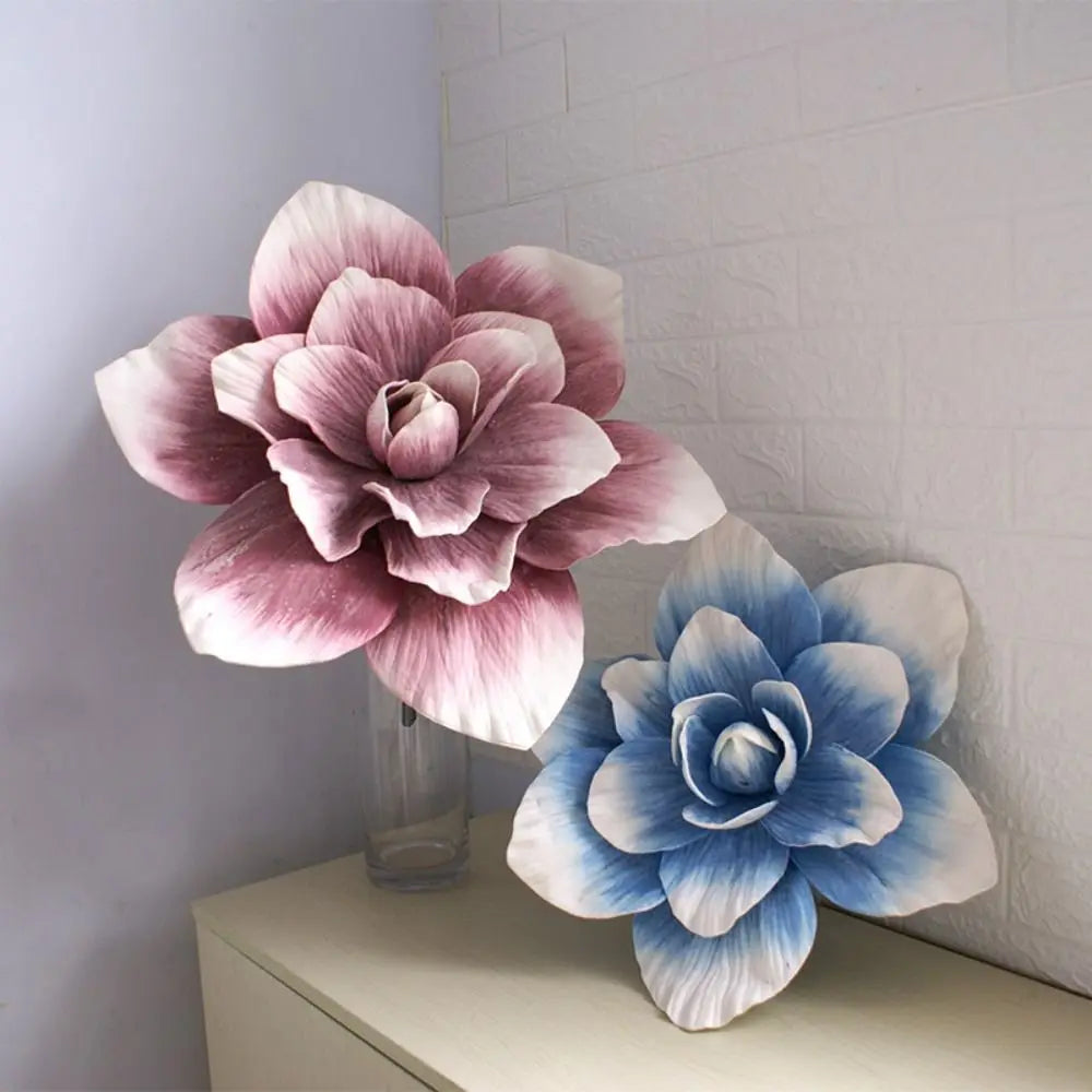 Giant Artificial Magnolia Foam Flower Head 30/40/50cm Décor