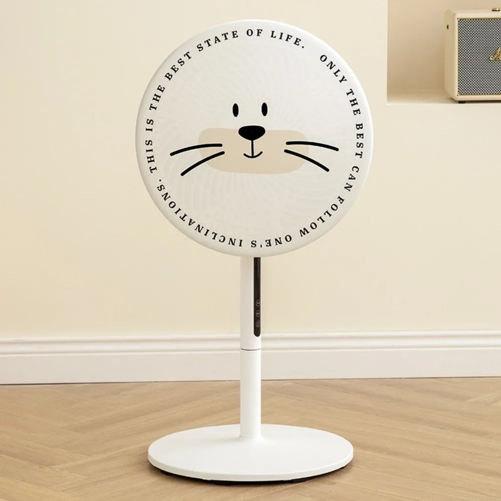 Cartoon Electric Fan Cover – Kids Finger Guard Safety Mesh