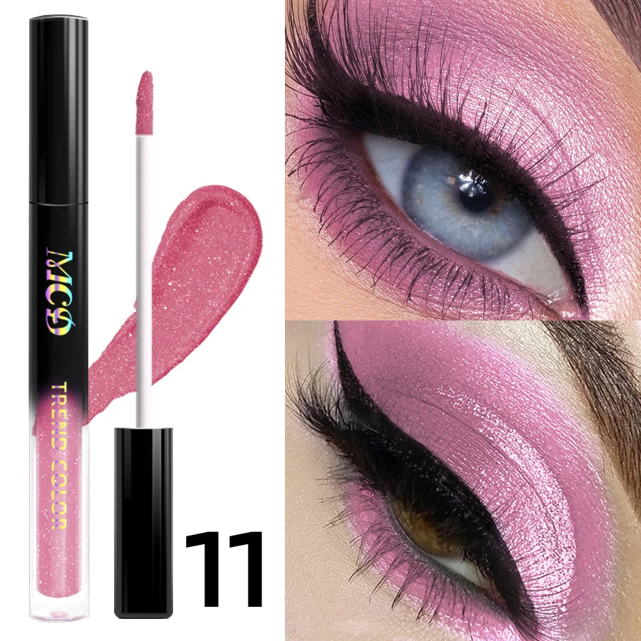 MCD Waterproof Liquid Eyeshadow Pen – 13 Glitter Shimmer Colors